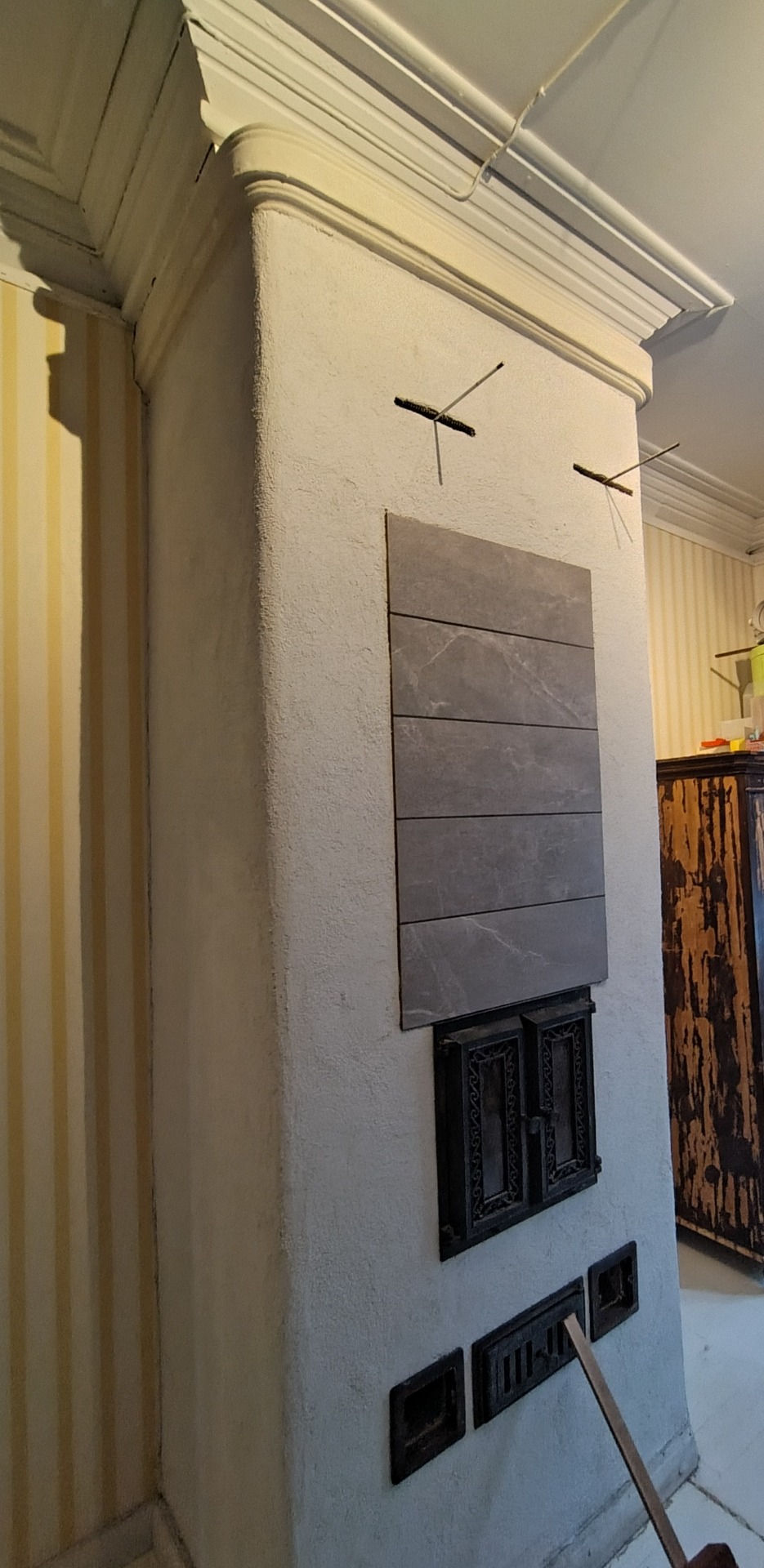 jälkeen kuva, valmis 4000kg painoa. 